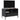 Tv-meubel 68x39x43,5 cm koudgewalst staal zwart
