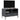 Tv-meubel 68x39x43,5 cm koudgewalst staal antracietkleurig