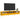 Tv-meubel 202x39x43,5 cm koudgewalst staal mosterdgeel