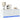 Tv-meubel met LED 97x34x40 cm bewerkt hout wit