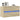 Tv-wandmeubels met LED 2 st 41x31x45 cm sonoma eikenkleurig