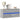 Tv-wandmeubel met LED-verlichting 100x31x45 cm grijs sonoma
