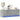 Tv-wandmeubel met LED-verlichting 100x31x35 cm betongrijs