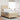 Boxspring bed met hoofdeinde Crème 100 x 200 cm Stof