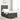 Boxspring bed met hoofdeinde Donkergrijs 90 x 200 cm Stof