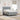 Boxspring bed met hoofdeinde Lichtgrijs 160 x 200 cm Stof