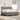 Boxspring bed met hoofdeinde Taupe 200 x 200 cm Stof