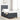 Boxspring bed met matras Donkergrijs 100 x 200 cm Fluweel