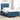 Boxspring bed met matras Donkerblauw 120 x 190 cm Fluweel