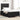 Boxspring bed met matras Zwart 120 x 200 cm Fluweel