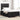 Boxspring bed met matras Zwart 120 x 190 cm Fluweel