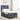 Boxspring bed met matras Donkergrijs 100 x 200 cm Fluweel