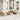 Tuin Eetset met kussen 11 pcs Beige en Crème 100 x 55 x 73 cm