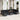 Tuin Eetset met kussen 11 pcs Zwart en Bruin 100 x 55 x 73 cm