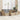 Tuin Eetset met kussen 7 pcs Beige en Grijs 100 x 55 x 73 cm