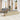 Tuin Eetset met kussen 8 pcs Beige en Grijs 100 x 55 x 73 cm