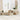 Tuin Eetset met kussen 6 pcs Beige en Crème 100 x 55 x 73 cm