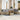 Tuin Eetset met kussen 7 pcs Beige en Grijs 100 x 55 x 73 cm