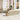 Tuin Eetset met kussen 7 pcs Beige en Crème 100 x 55 x 73 cm