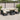 Tuin Eetset met kussen 8 pcs Zwart en Beige 100 x 55 x 73 cm