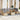 Tuin Eetset met kussen 8 pcs Beige en Grijs 100 x 55 x 73 cm