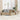Tuin Eetset met kussen 6 pcs Beige en Grijs