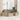 Tuin Eetset met kussen 5 pcs Beige en Grijs 100 x 55 x 73 cm