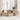 Tuin Eetset met kussen 5 pcs Beige en Crème 100 x 55 x 73 cm