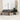 Tuin Eetset met kussen 6 pcs Grijs en Bruin 100 x 55 x 73 cm