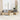 Tuin Eetset met kussen 6 pcs Beige en Grijs 100 x 55 x 73 cm