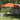 Pop-up Luifel Tent Oranje 250 x 250 cm Stof