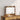 Schmink Spiegel Oud Hout 60 x 45 x 18 cm Bewerkt hout en glas