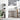 Bureau met plank met opslag Wit 113 x 54 x 120 cm Bewerkt hout