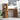 Bureau met plank Oud hout 113 x 54 x 120 cm Bewerkt hout