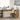 Bureau artisanaal eikenkleurig 142 x 102 x 73 cm Bewerkt hout