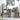 Bureau met plank Betongrijs 131,5 x 50 x 106,5 cm Bewerkt hout