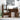 Bureau Gerookt eiken 131,5 x 50 x 106,5 cm Bewerkt hout