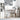 Bureau Wit 100 x 40 x 76 cm Bewerkt hout
