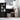 Bureau Zwart eiken 70 x 50 x 76 cm Bewerkt hout
