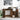 Bureau met Opbergruimte Gerookt eiken 120,5 x 44 x 88,5 cm