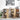 Bureau artisanaal eikenkleurig 90 x 50 x 75 cm Bewerkt hout