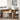 Hoekbureau met opslageenheid Oud hout 140 x 113.5 x 75 cm