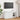 TV-meubel met LED Wit 100 x 38 x 49 cm Bewerkt hout
