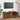 TV-meubel met LED Gerookt eiken 100 x 38 x 49 cm Bewerkt hout