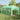 Kas met dak Groen 290 x 870 x 315 cm Staal