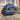 Verhoogd Hondenbed Marineblauw 127 x 81 x 108 cm Stof en Staal