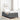 Boxspring bed Lichtgrijs en wit. 193 x 90 x 60 cm Katoenen stof