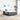 Boxspring bed Lichtgrijs en wit. 203 x 140 x 60 cm