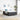 Boxspring bed Donkergrijs en Wit 203 x 140 x 60 cm