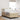 Boxspring bed Lichtgrijs en wit. 193 x 90 x 88 cm Katoenen stof